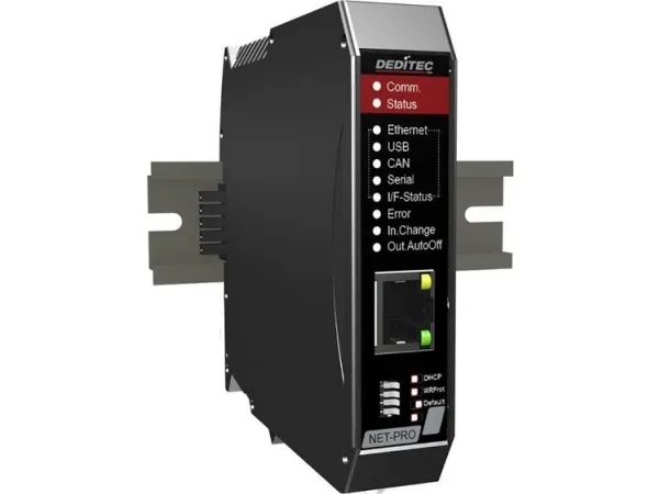 Deditec NET-CPU-PRO-CS NET-CPU-PRO-CS Multifunktionsmodul CAN bus, USB, Ethernet, RS-232, RS-485 Antal indgange: 0 x Antal udgange: 0 x 7 V, 24 V 1 stk