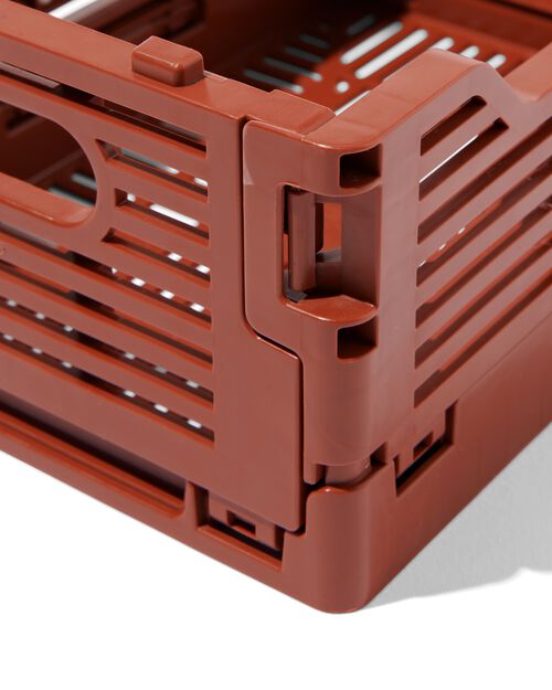 caisse pliable à lettres recyclée brun