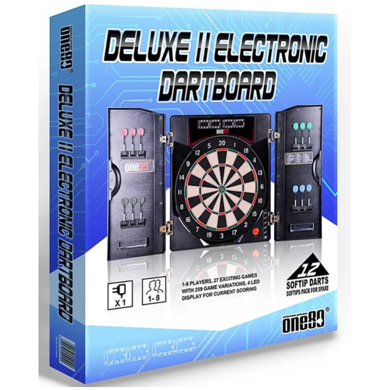 Cible électronique - Coffret deluxe II - Fléchettes