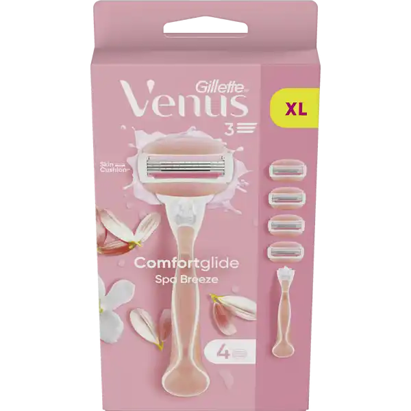Comfortglide Spa Breeze Rasierer mit 4 Klingen