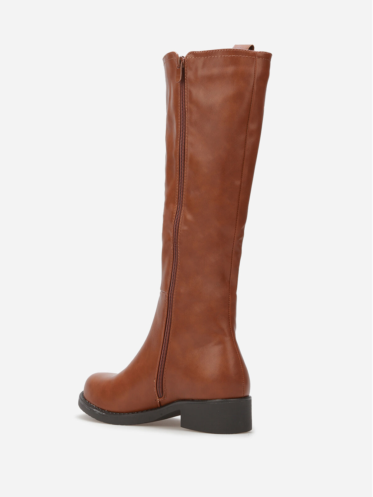 Bottes Chelsea style cavalières- Camel