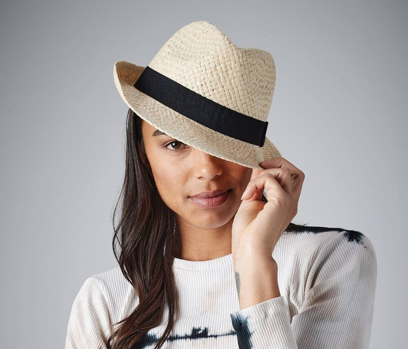 Beechfield BF720 - Chapeau Trilby Festival Unisexe Élégant