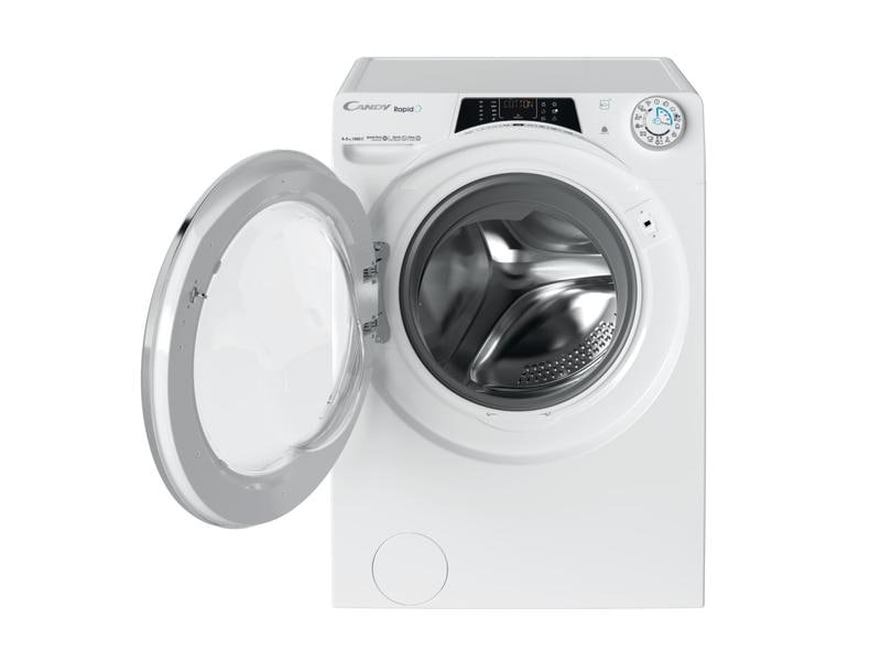Candy Waschtrockner ROW4856DWMCT/1-S 8 kg / 5 kg Frontloader mit 8 / 5 kg Ladekapazität (Waschen / Trocknen)