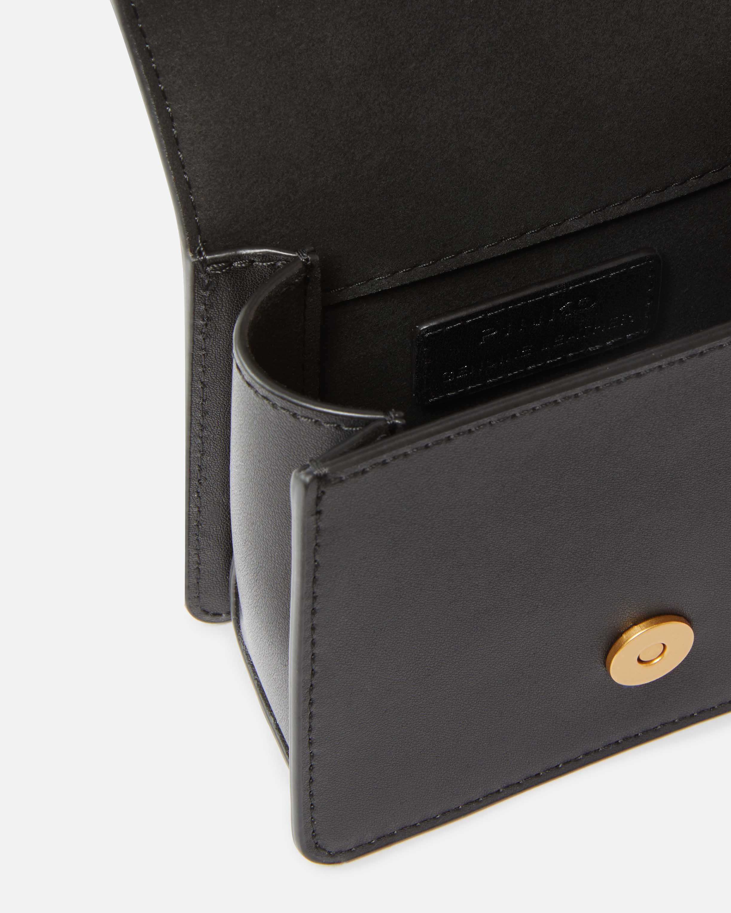 Micro love bag one light à anse supérieure | Noir