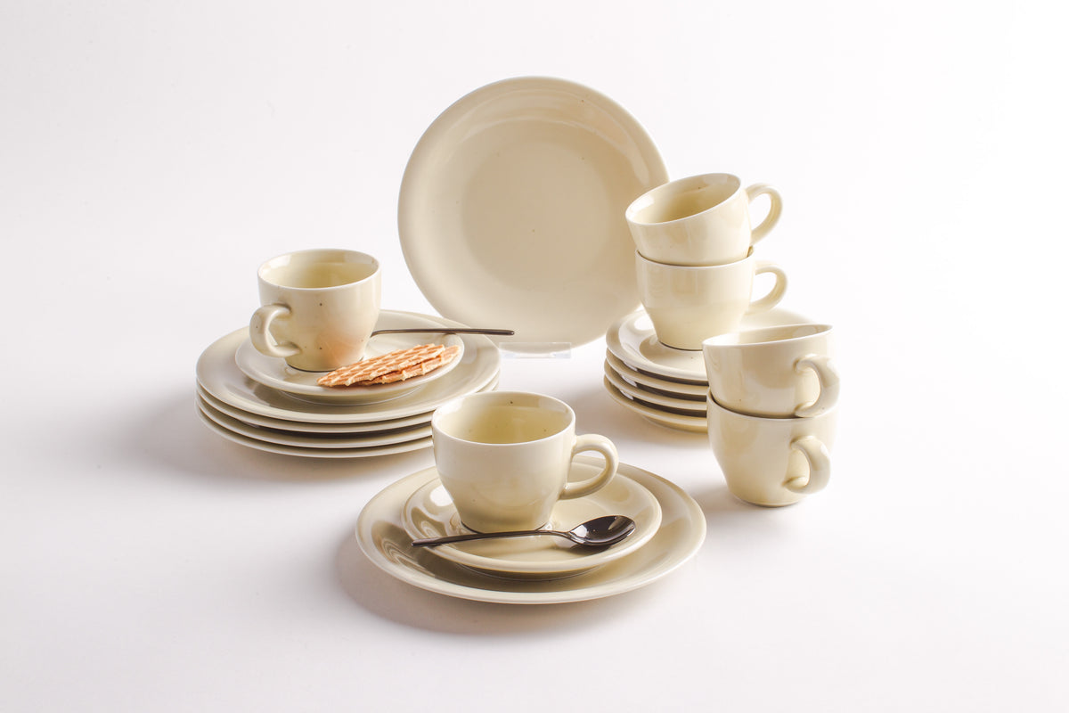KAHLA Homestyle Kaffeeservice 18tlg. natural cotton