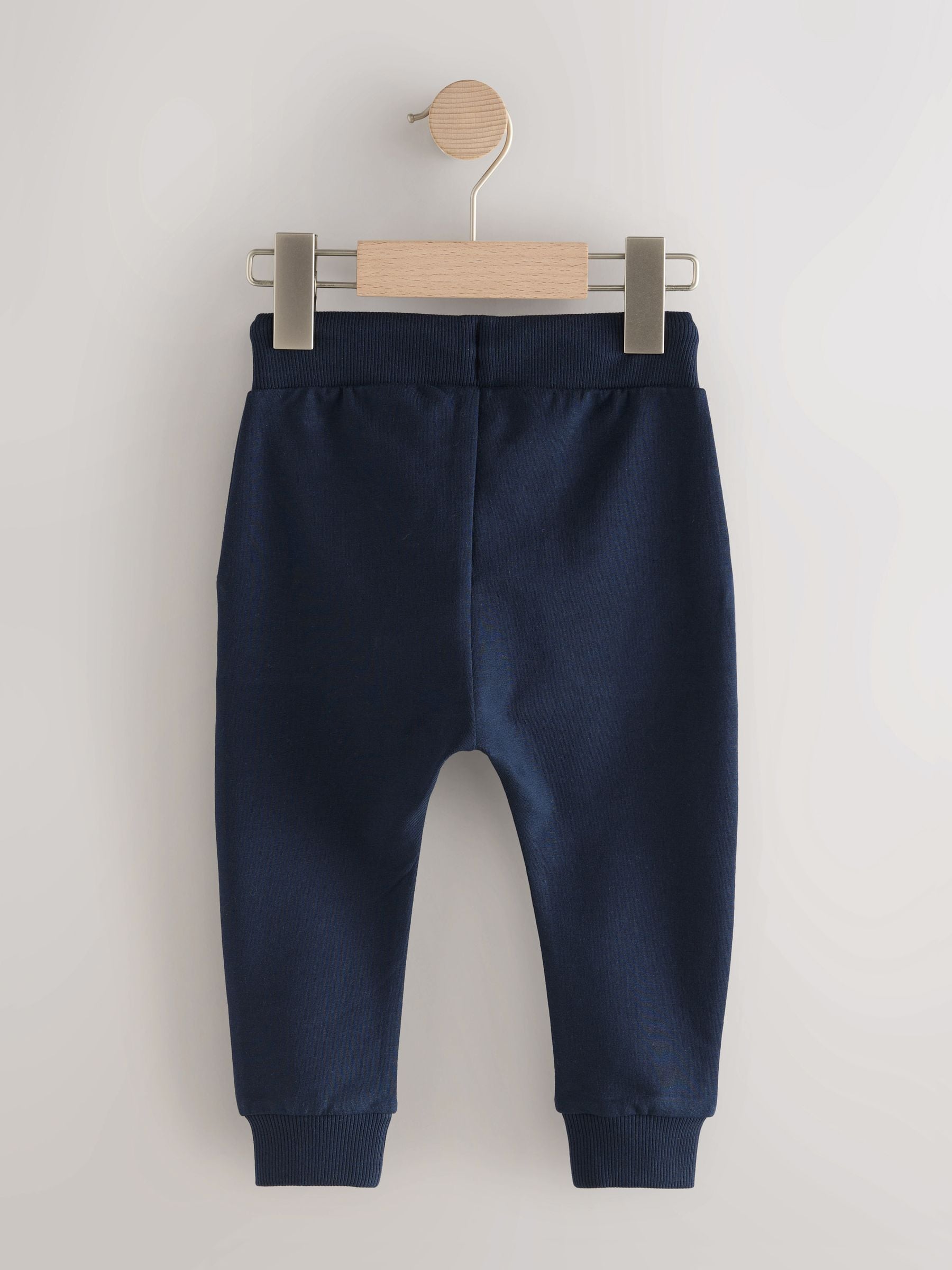 Donkerblauw - Klassieke jersey joggingbroek (3mnd -7jr)