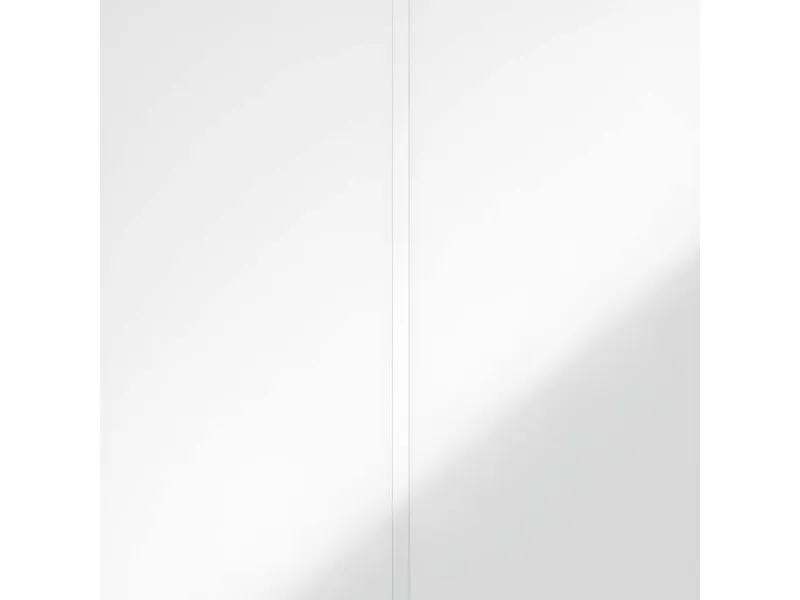 Nobo Premium Plus magnetisk låsbart opslagsskab med skydelåge 12xA4 Hvid