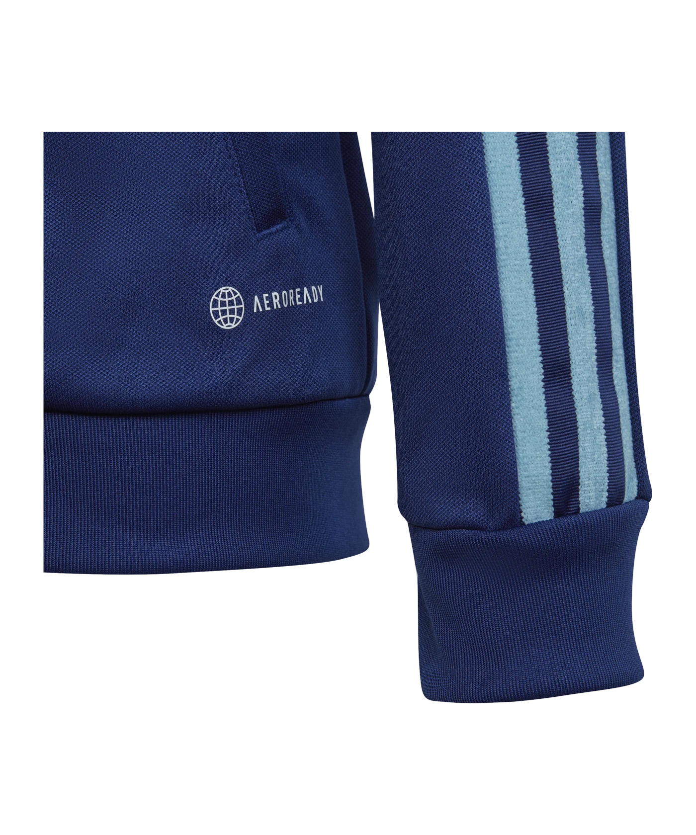 adidas Tiro Trainingsjacke Kids Blau