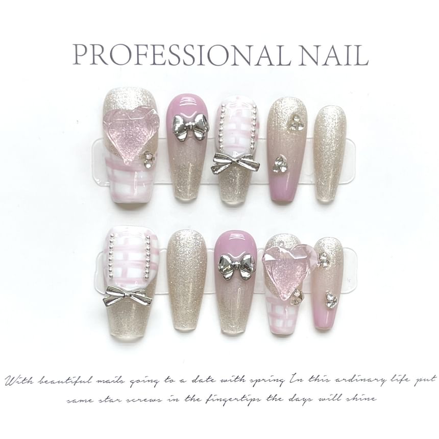 eovda - Hart Cat Eye Press On Nail