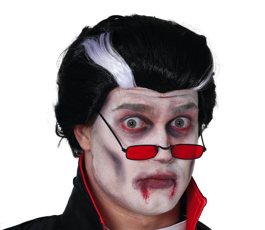 Halloween Pruik Dracula