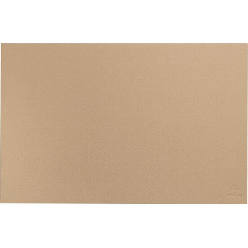 Sous-main en carton rigide OfficeByMe 57,5 x 37,5 cm - Beige