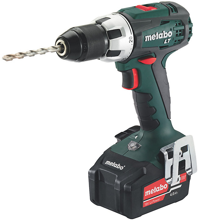 Perceuse visseuse sans fil Metabo BS 18 LT 18V - 2 x 4Ah