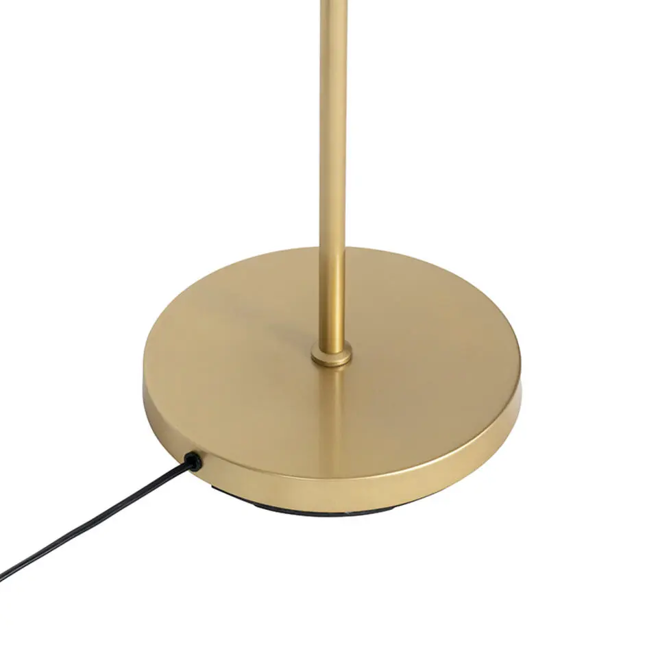 Qazqa vloerlampen pallon wit e14