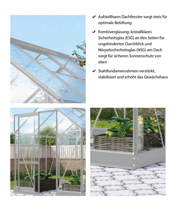 Vitavia Gewächshaus Pontos 5000, ESG/NSG,