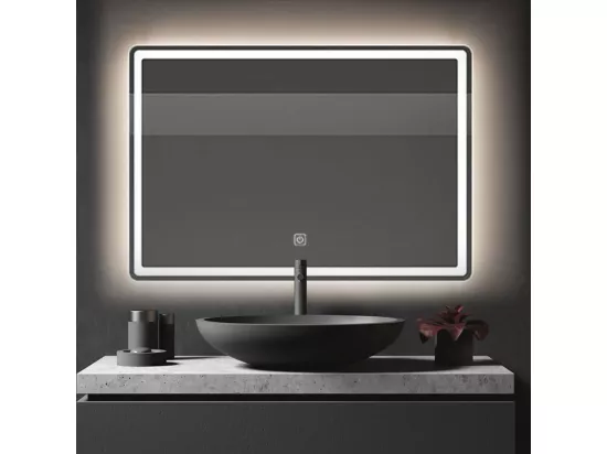 MIROIR LED REA P10407 CHROME