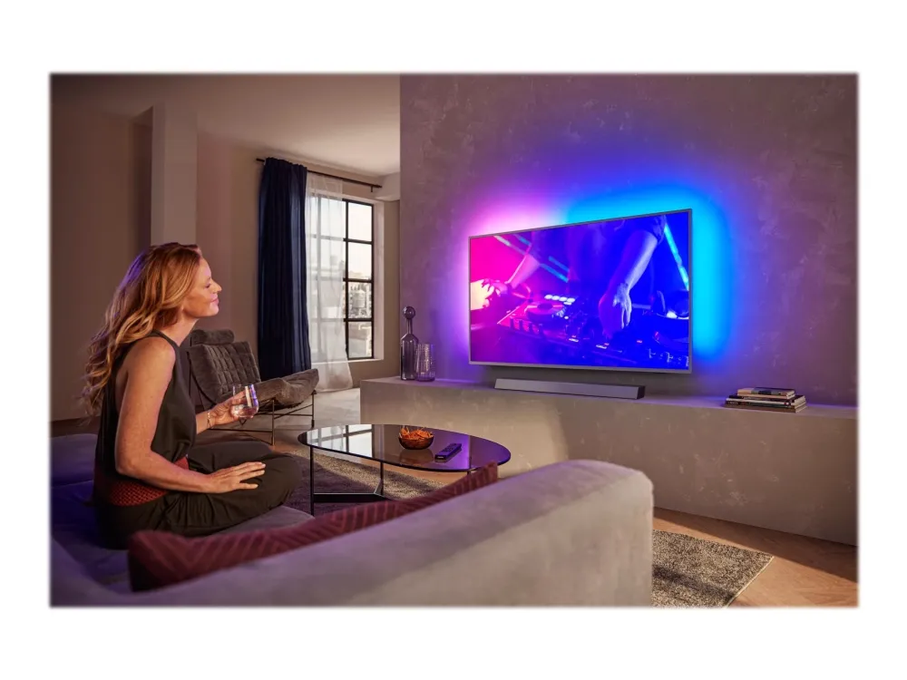 Philips Soundbar speaker TAB8505/10, 240 W max. Built-in subwoofer, Dolby Atmos®, DTS Play-Fi compatible, Connects with voice assistants