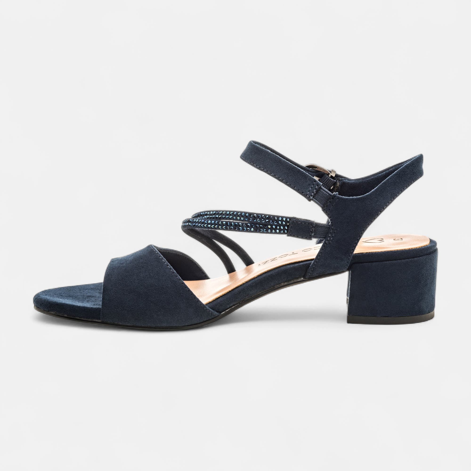 Nu-pieds Femme bleu marine