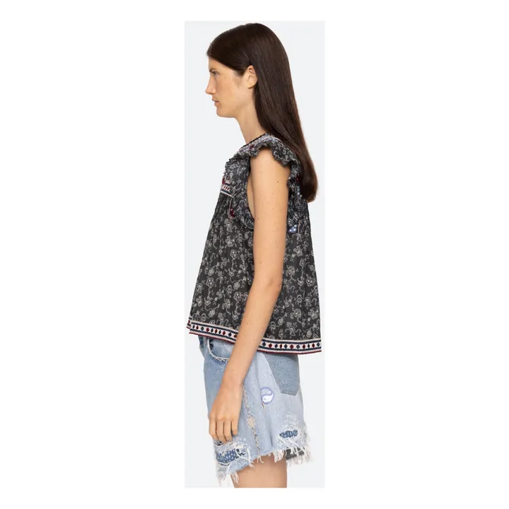 Sea NY Blouse Brodée Everly | Noir