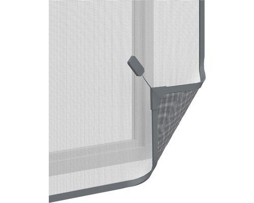 Insectenhor Home Protect magneetraamkozijn zonder boren antraciet 100x120 cm