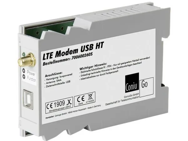 ConiuGo 700600260S LTE-modem 9 V/DC, 12 V/DC, 24 V/DC, 24 V/DC, 35 V/DC Funktion: Alarmering