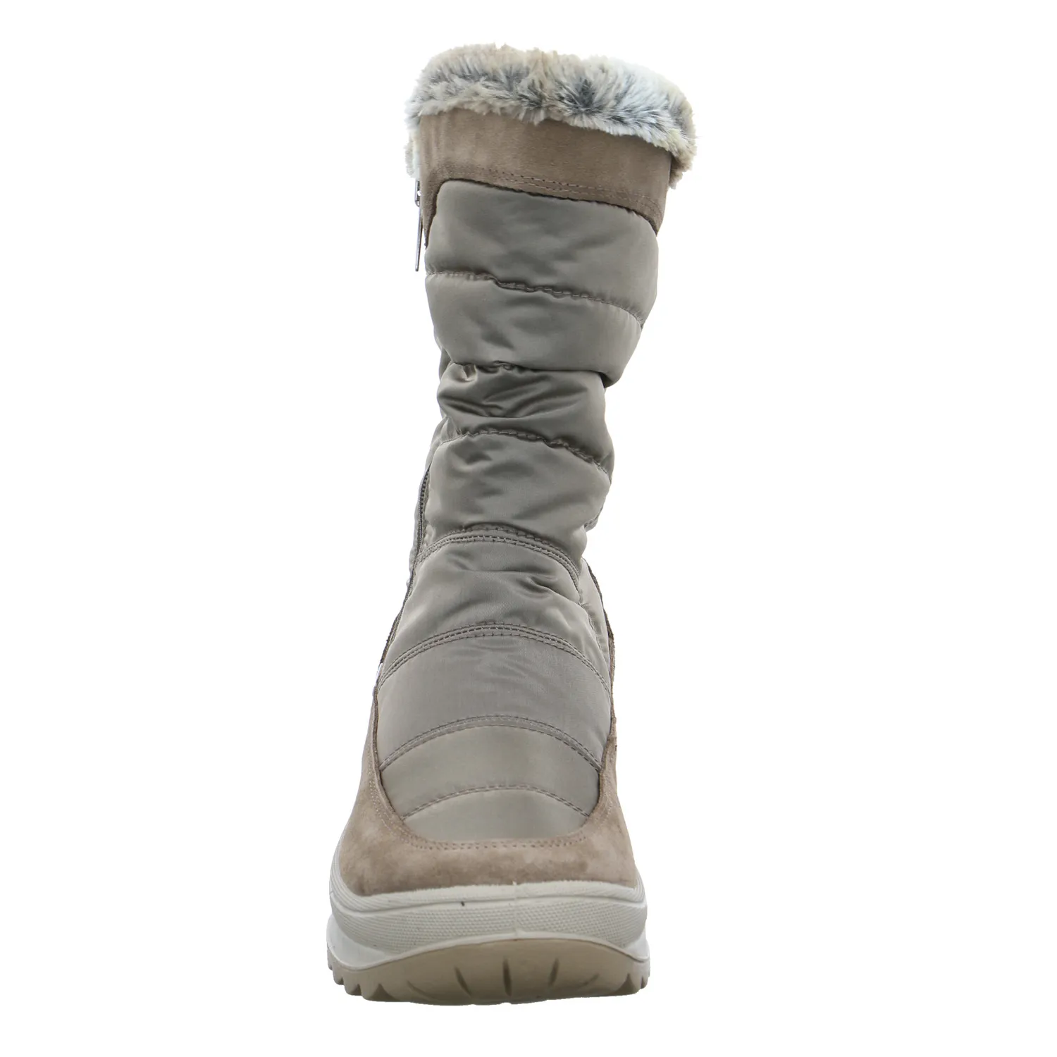 IGI & CO Snowboot Beige Leder  mit Gore-Tex