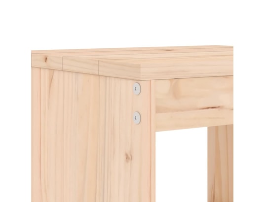 VIDAXL - Tabouret de bar Tabourets de bar 2 pcs 40x36x75 cm bois massif de pin