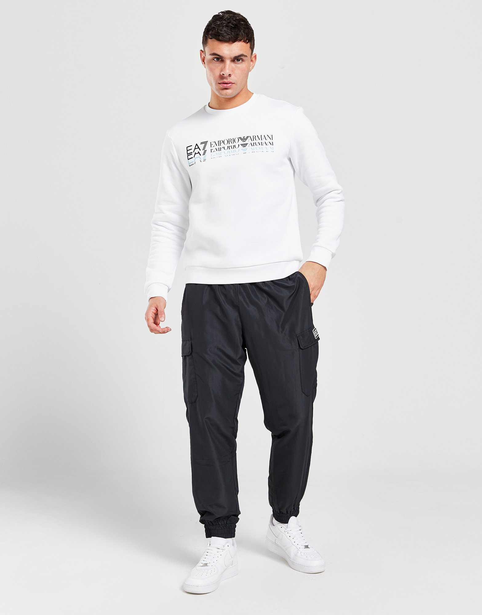 Emporio Armani EA7 Sweatshirt Fade Homme