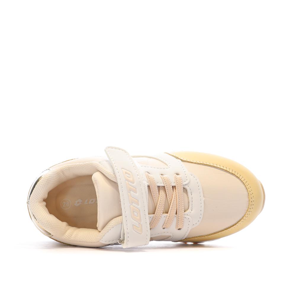 Lotto Baskets Beige/Jaune Fille Lotto Verone