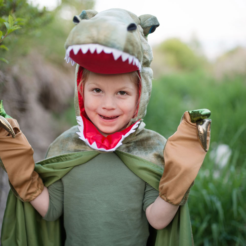 Verkleedset Dinosaurus T-rex met Klauwen, 4-6 jaar