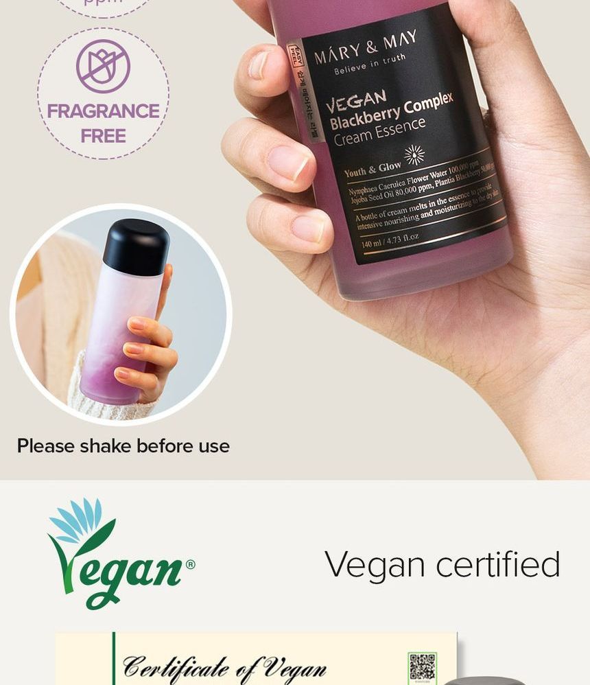Mary&May - Vegan Blackberry Complex Cream Essence Mini