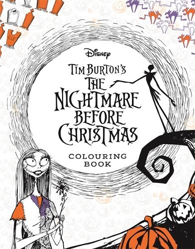 DS Tim Burton's The Nightmare Before Christmas Colouring Book (Paperback)