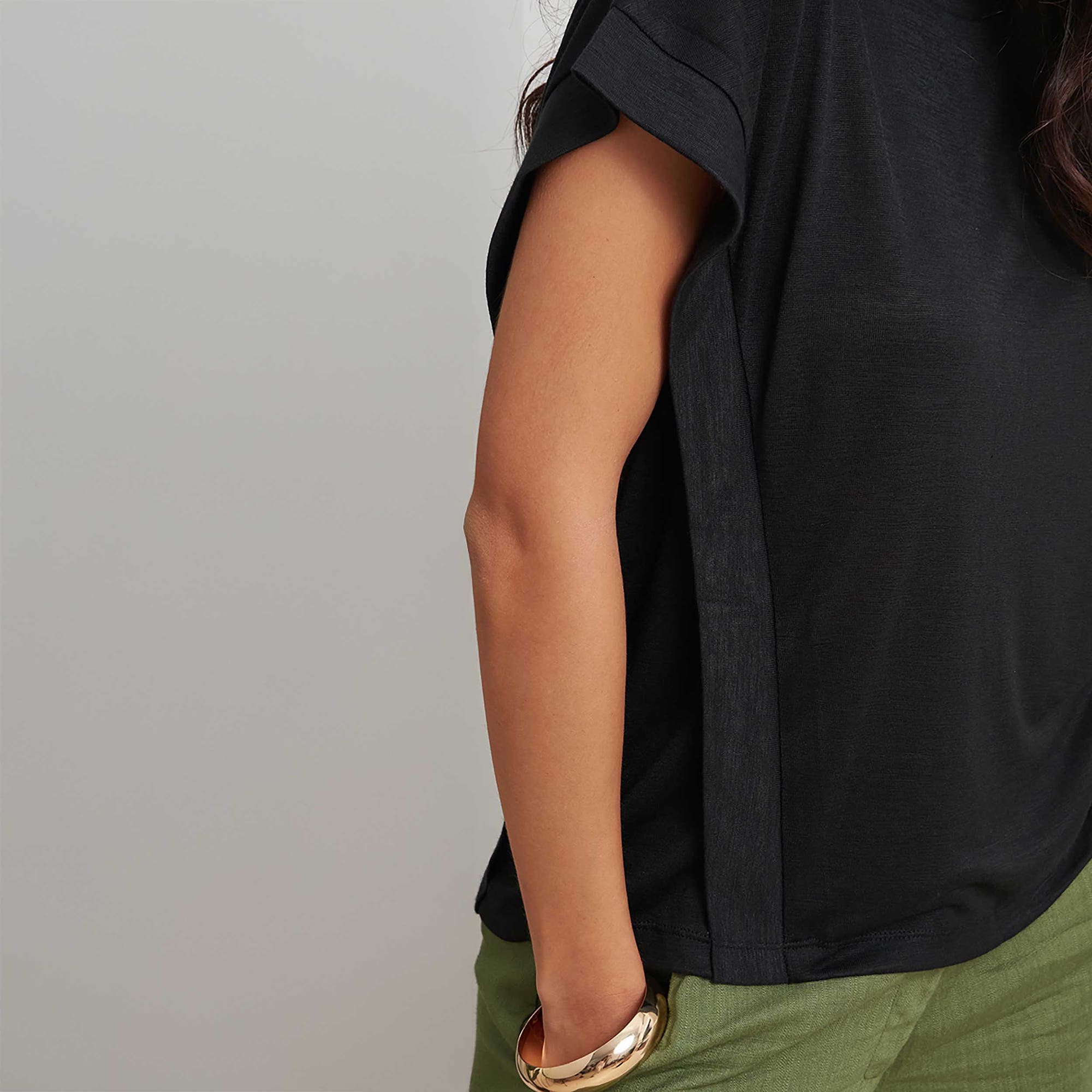 T-shirt Femme noir