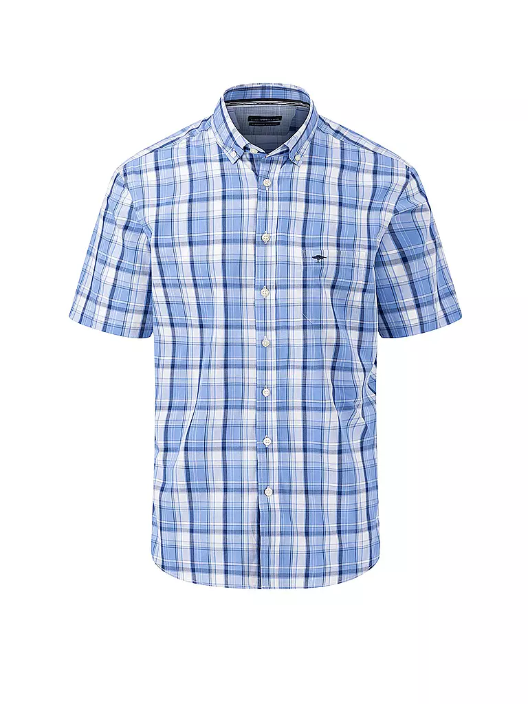 FYNCH HATTON Hemd Casual Fit hellblau