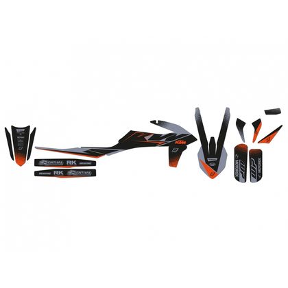 Kit déco Blackbird Mat Black