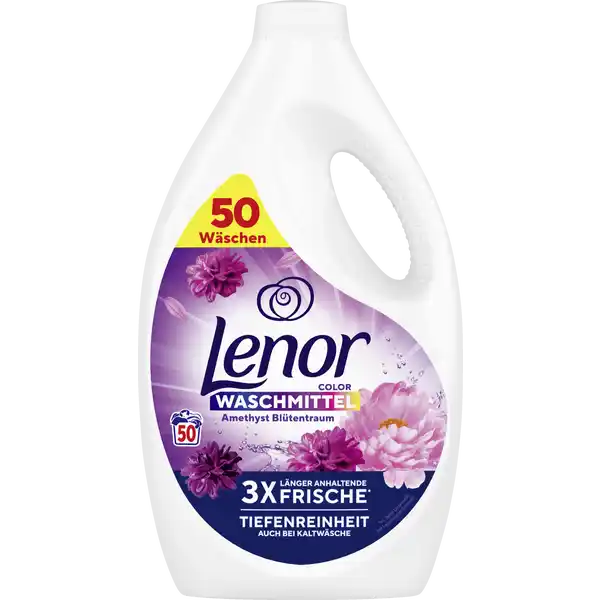 Colorwaschmittel Flüssig Amethyst Blütentraum 50 WL