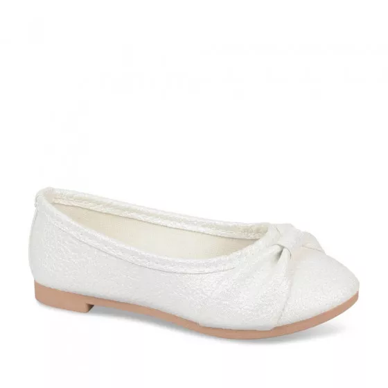 Ballerines BLANC NINI & GIRLS