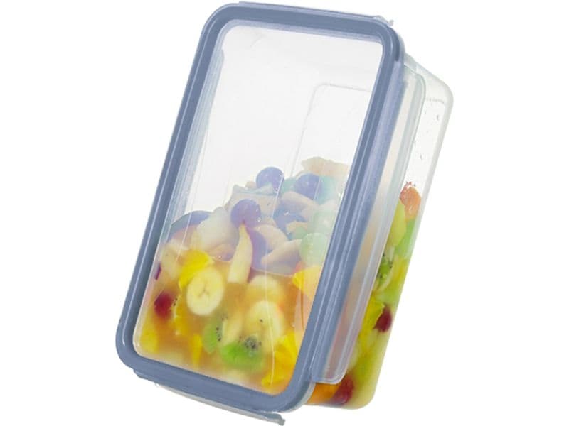 Rotho Vorratsdose CLIC & LOCK 2 l, Blau Kühlschrankdose