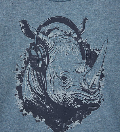 Hust and Claire Sweatshirt - Sejer - Ocean Melange m. N?sehorn
