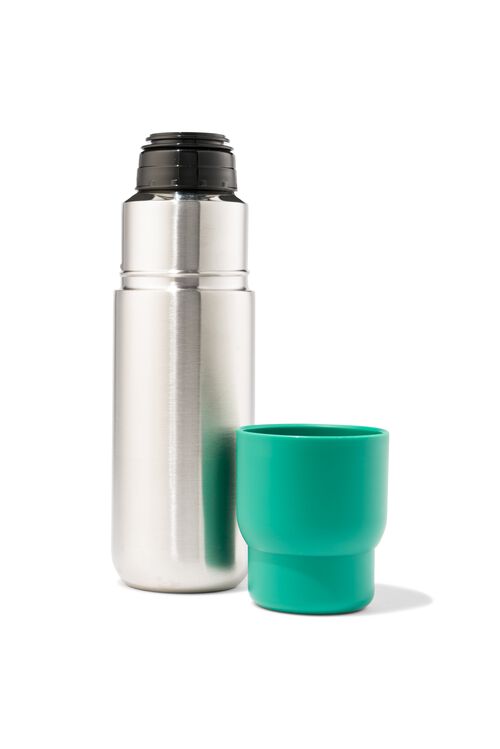 bouteille isotherme à double paroi inox vert 500ml