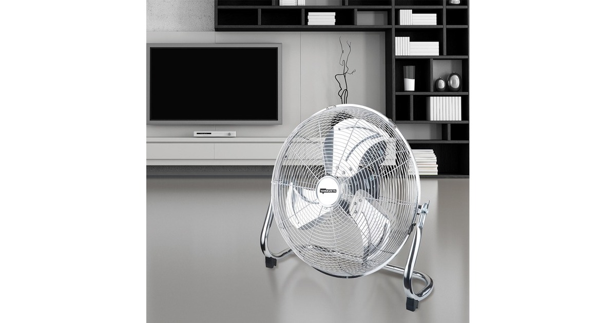 TermozetaBassotto vloerventilator  (Chroom)