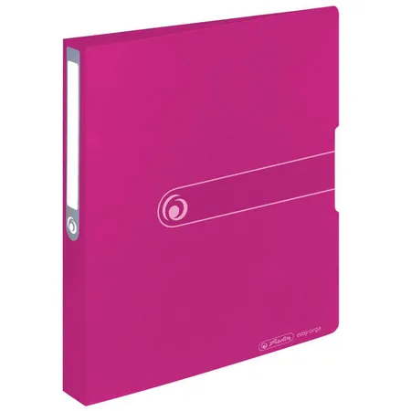 Herlitz Ringbuch PP A4 2 Ringe 25mm opak beere