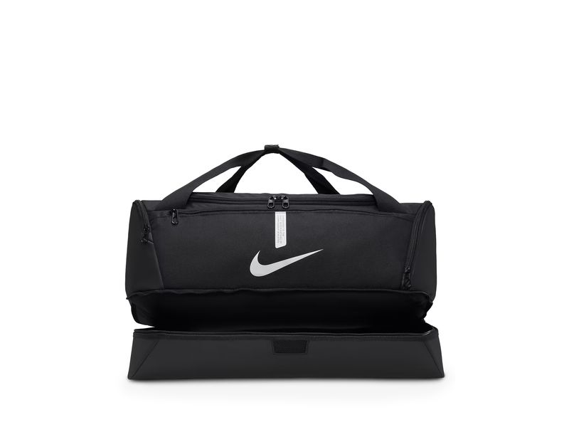 NIKE Sporttasche Academy Team, 37 l, Schwarz Sporttasche mit strapazierfähigem Design