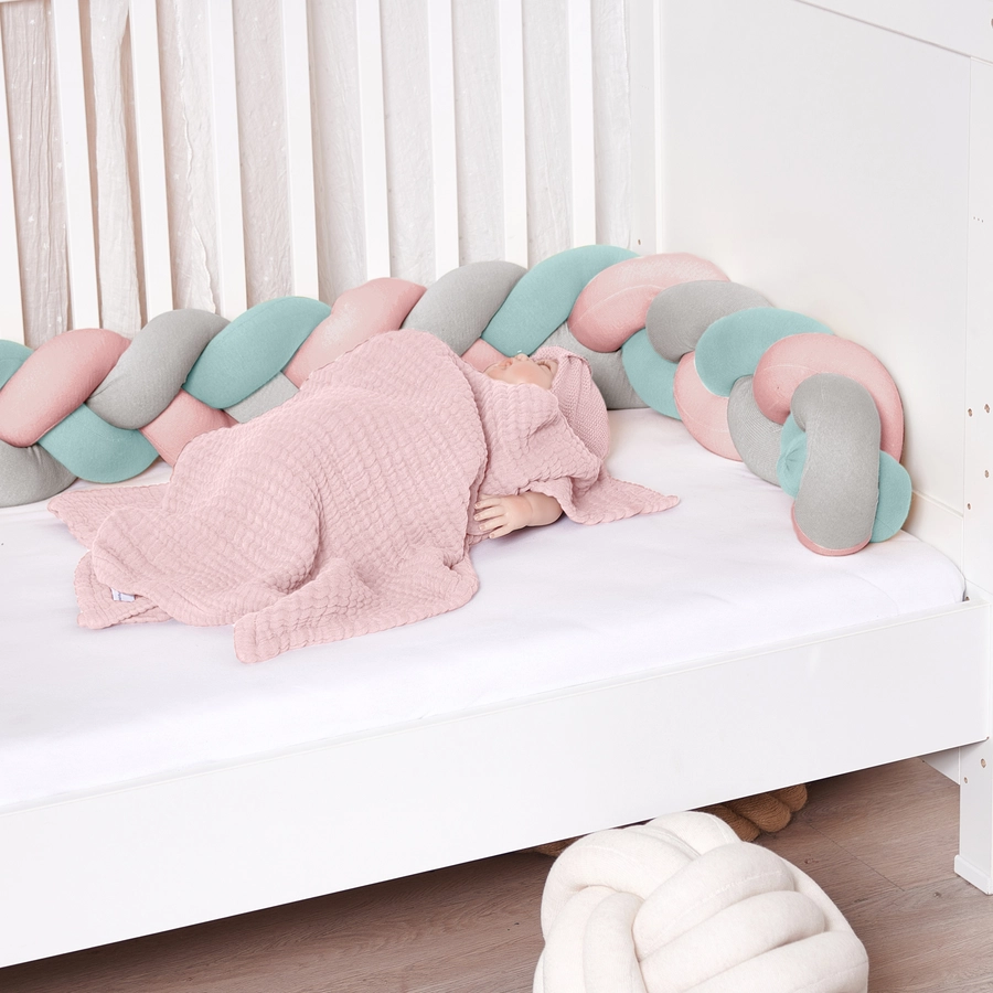 Nordic coast company Nestchenschlange geflochten Trio graumintrosa