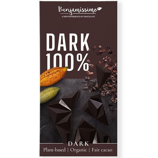 Chocolate Preto Bio 100% Cacau Sg 60G