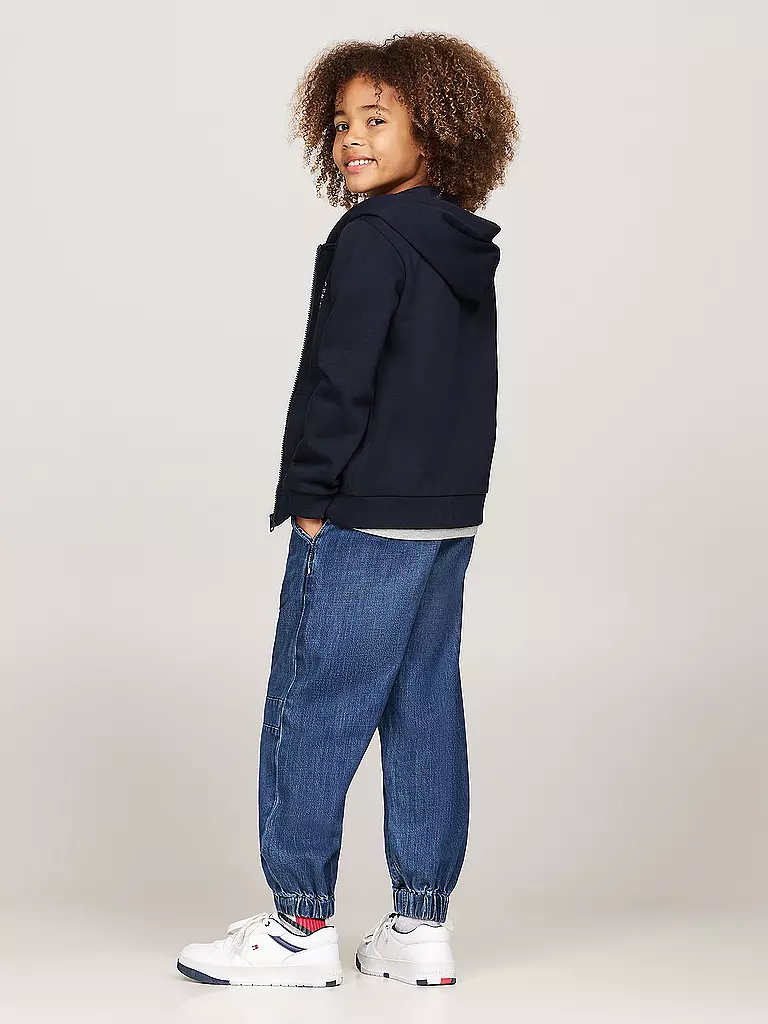 TOMMY HILFIGER Jungen Sweatjacke dunkelblau