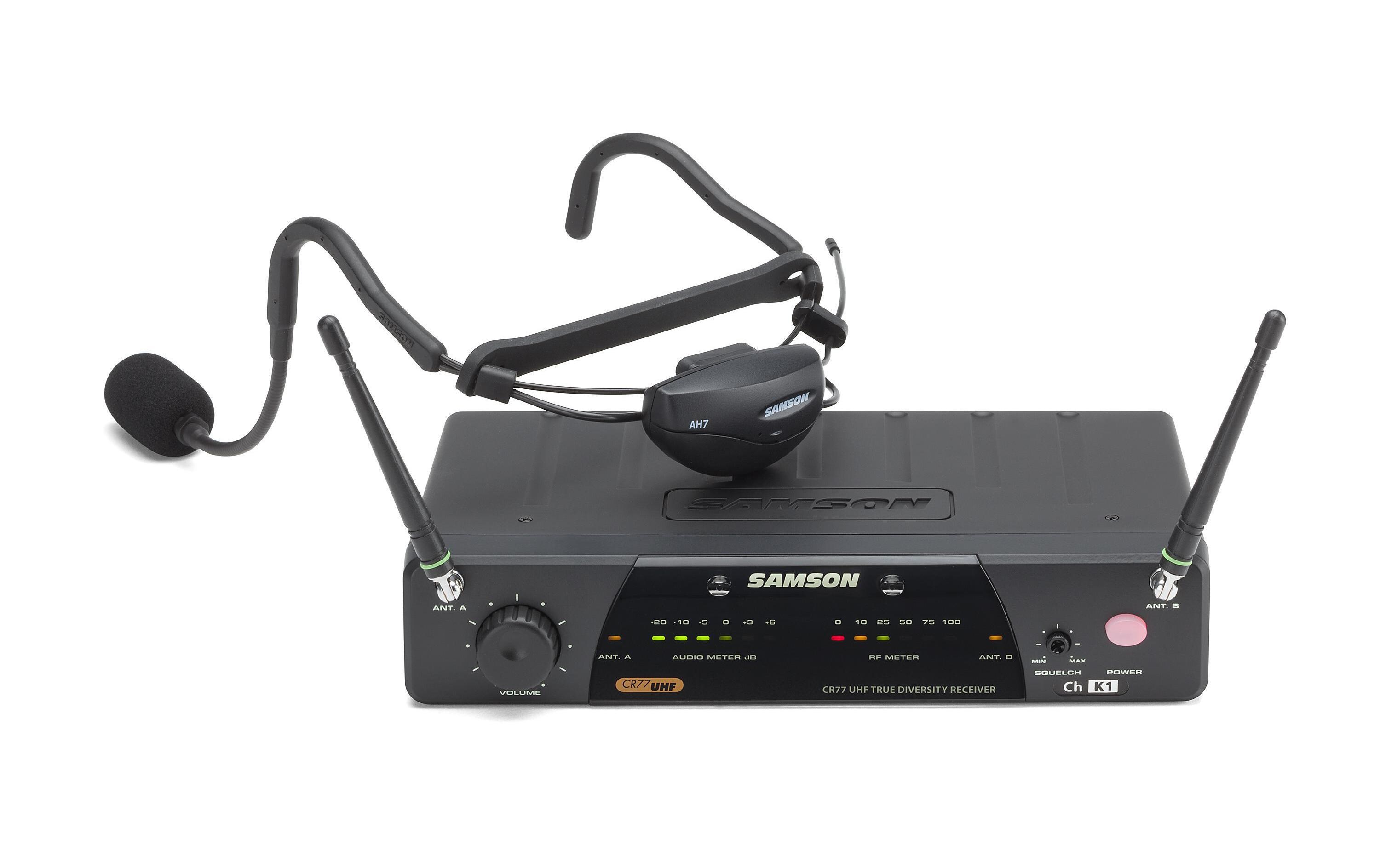 Airline 77 AH7 Fitness Headset<br>Funksystem mit Headset