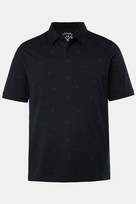 Poloshirt, Halbarm, Piquee, Minimalmuster, bis 8 XL