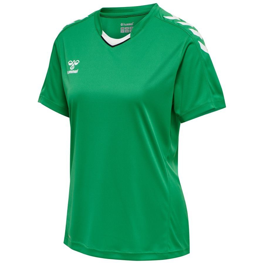 Hummel Maillot hmlCORE XK Poly - Vert/Blanc Femme