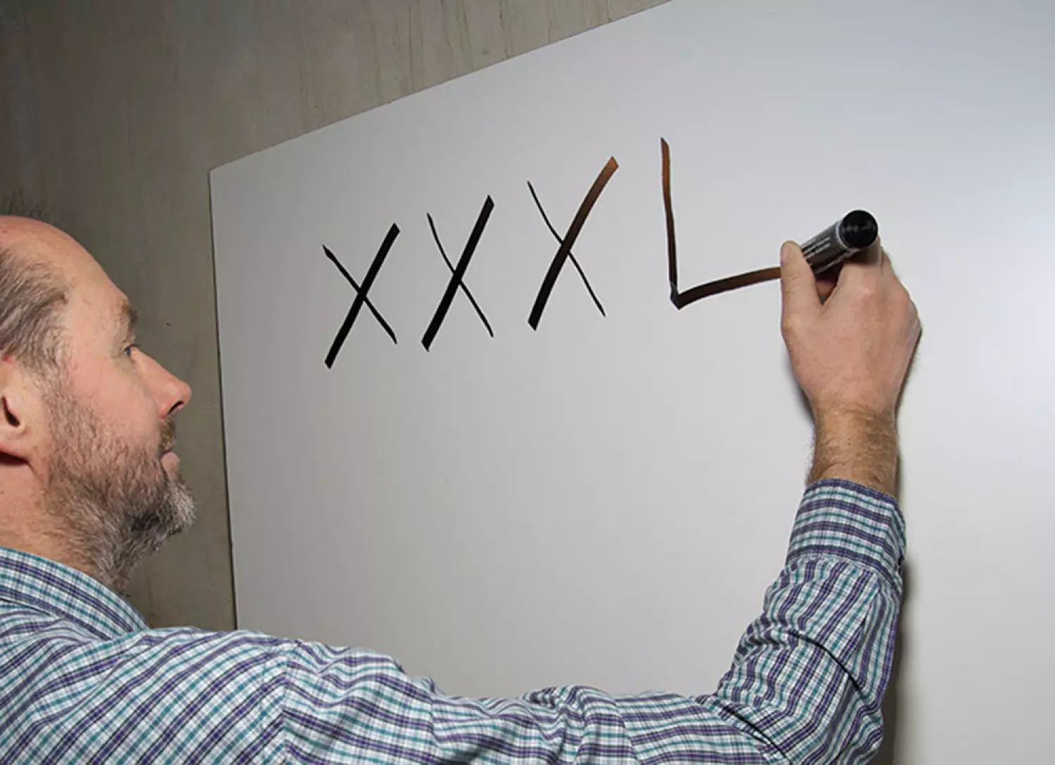 Pica 528/46 Classic Permanent Marker XXL - Zwart - 4-12mm