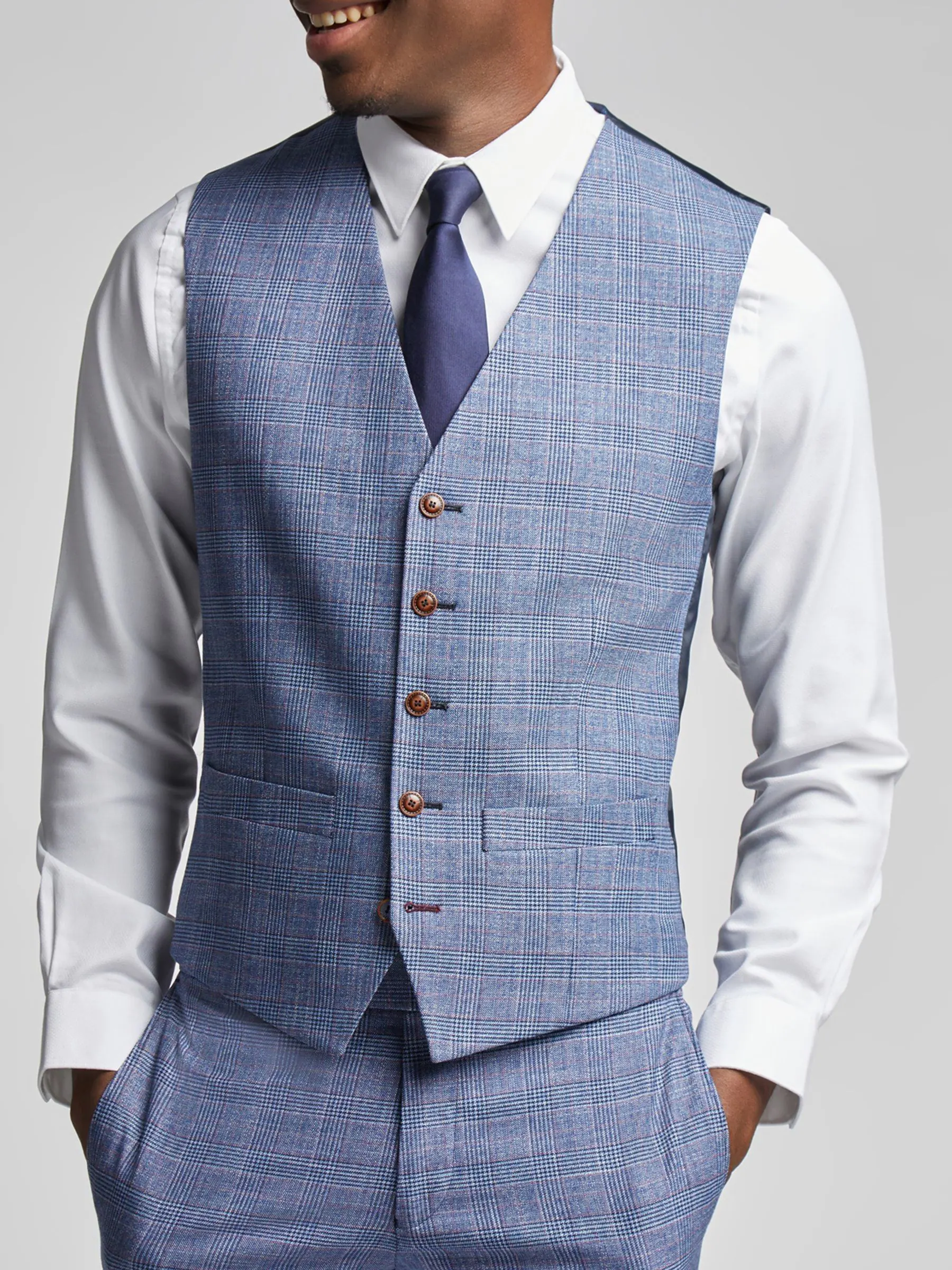 Antique Rogue Hemlock Check waistcoats